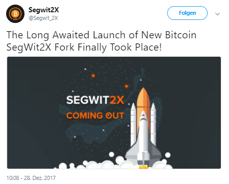 Segwit2x Hard Fork