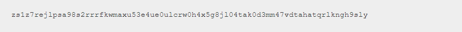 zs adresse ZCash